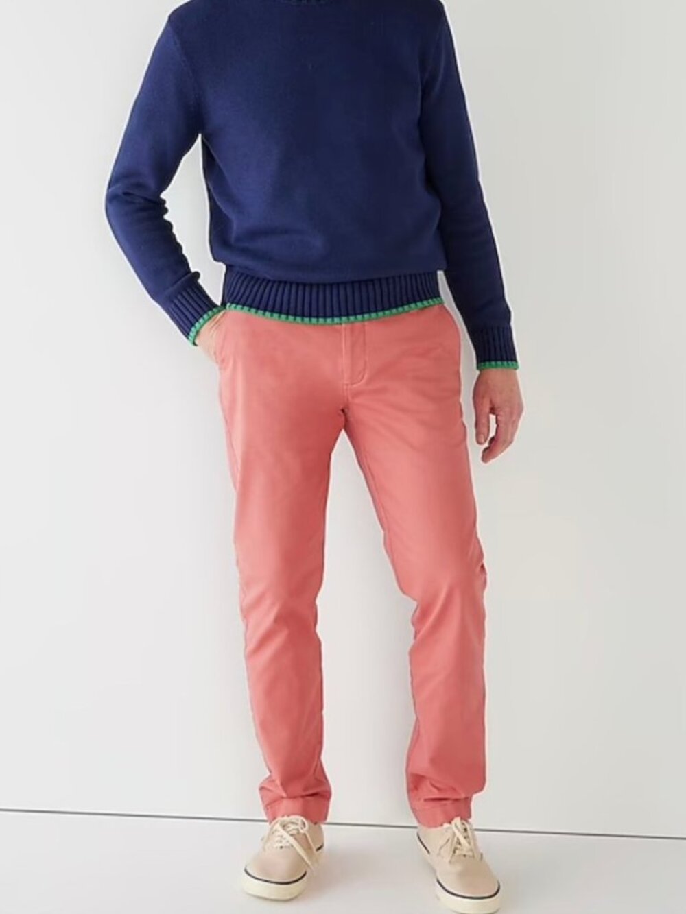 J.Crew 770 Chinos Nantucket red 34W 34L
